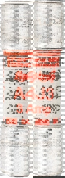 Cylindrical Fast-Acting Fuse: J, 3 A, 20.6 mm Dia